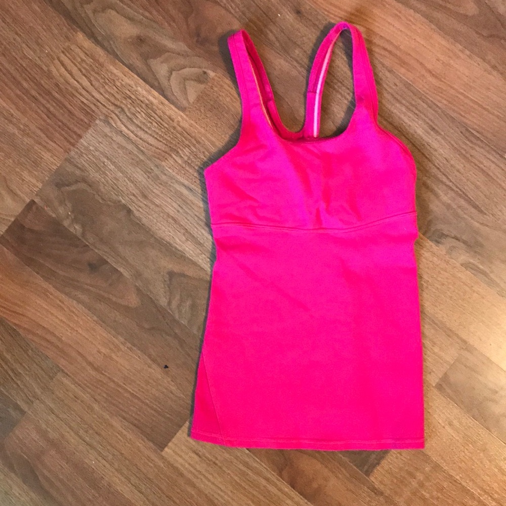 Lululemon Hot Pink Athletic Top
